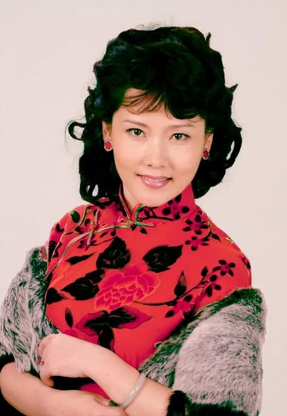 何赛飞漂亮,大气,端庄,最美的是她的旗袍扮相,她的一举一动都充满了