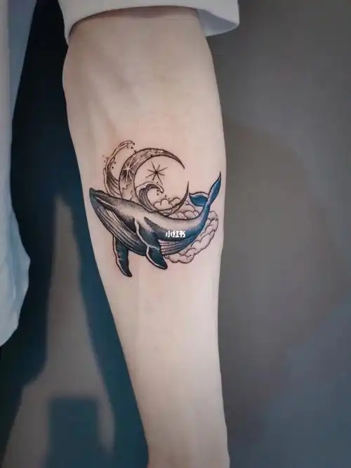 鲸鱼纹身