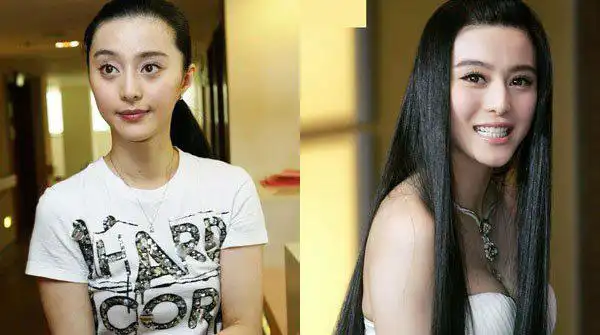 图范冰冰隆胸对比照曝光身材性感火辣