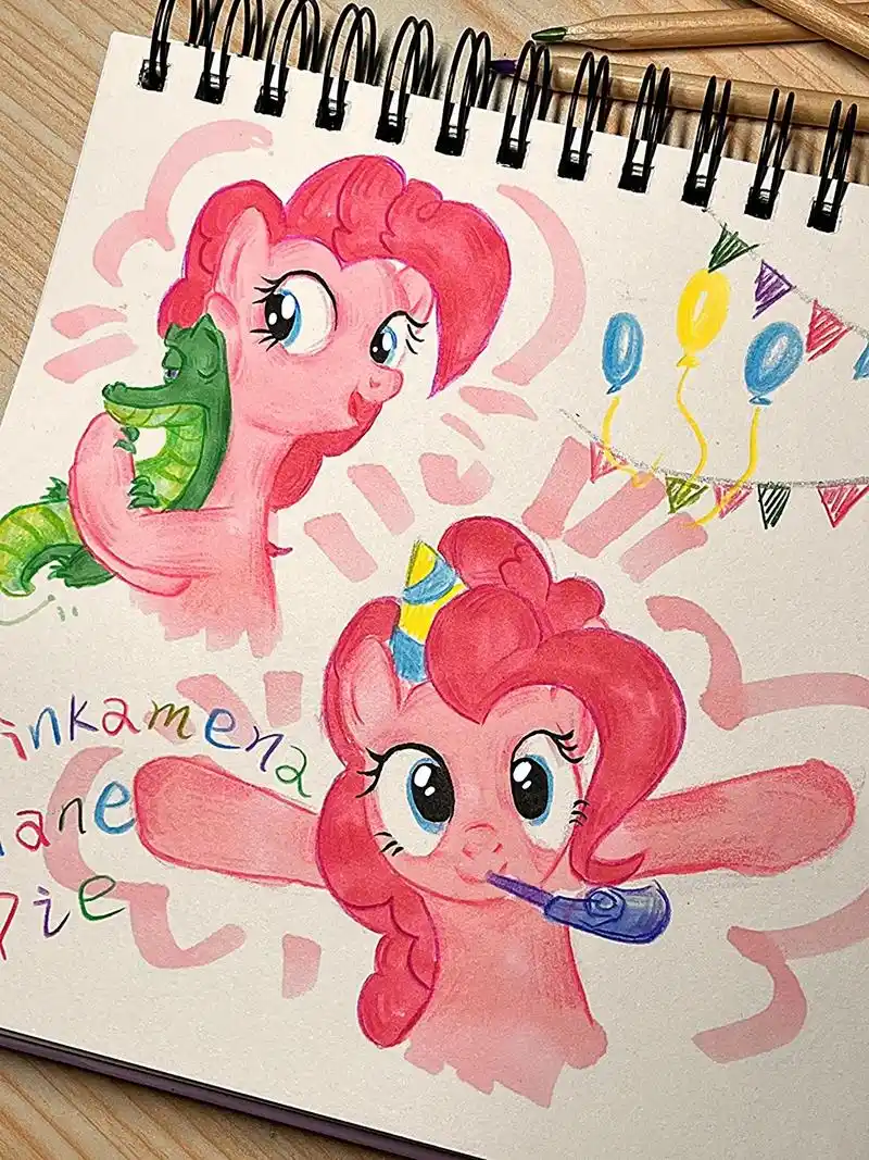 日常瞎画 #日常摸鱼 #小马宝莉 - 抖音