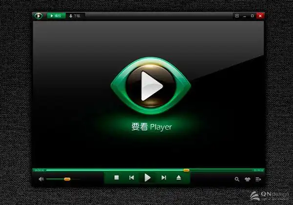播放器界面设计 交互设计--创意图库 #采集大赛