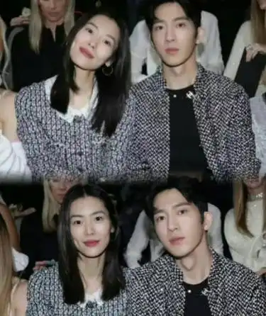 井柏然第一次公开秀恩爱了,在接受采访时大方表扬女朋友刘雯的素颜