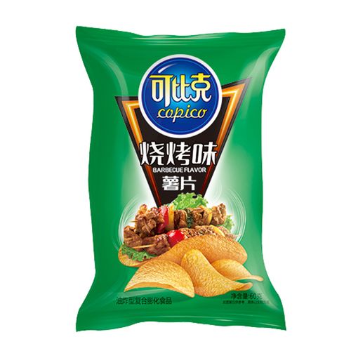 薯片组合装包装袋设计作品案例赏析