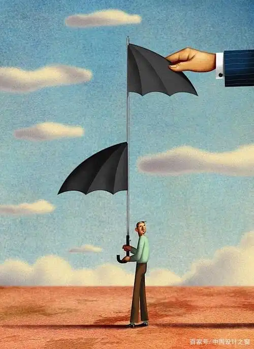 jim tsinganos 超现实风格插画,有种超凡脱俗的美感