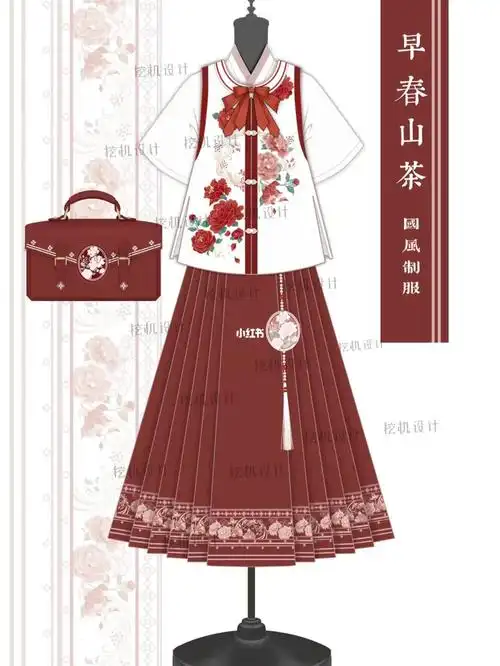 汉服设计如果校服做成这样你喜欢吗