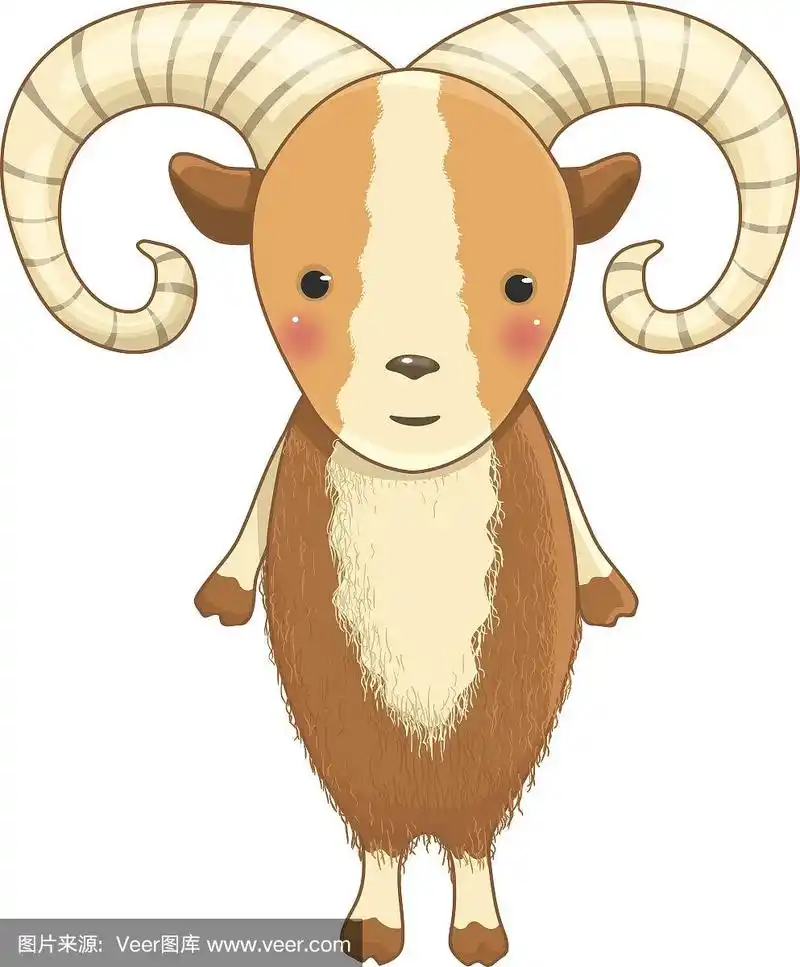 东方盘羊卡通人物