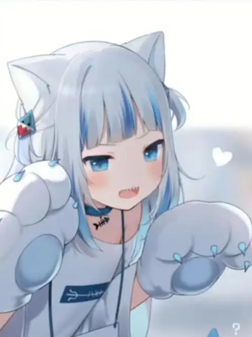 可爱的猫耳少女