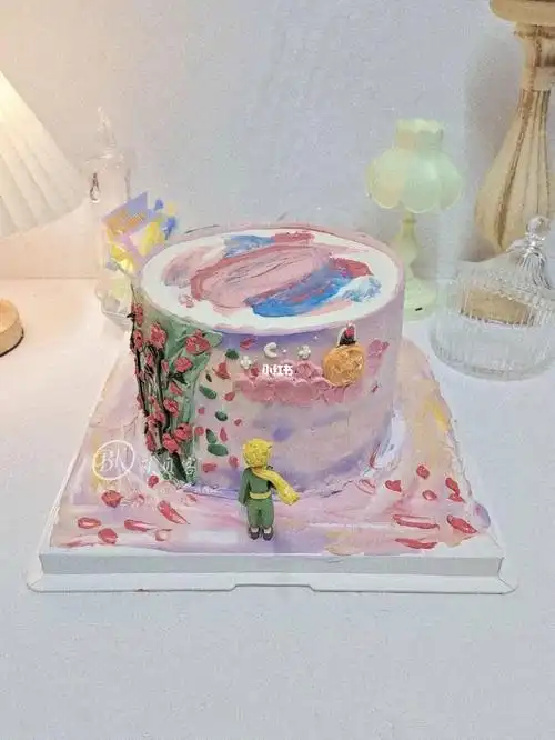 肖战蛋糕小王子蛋糕梦幻联动哈哈哈