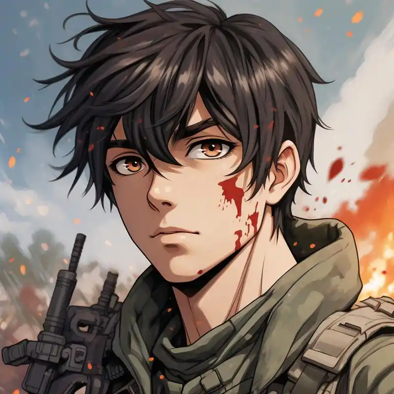 动漫风格,男生冷酷霸气的头像😎 哇塞,这组动漫男生头像真的太酷了