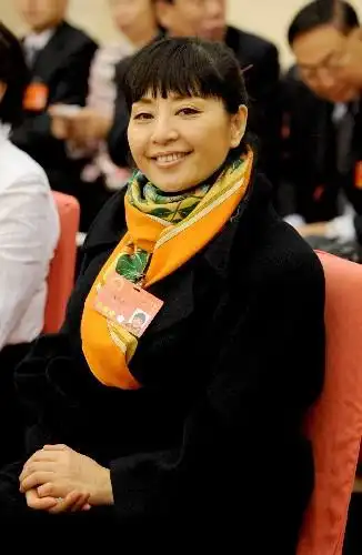 3月6日,全国人大代表殷秀梅在黑龙江代表团参加审议政府工作报告.