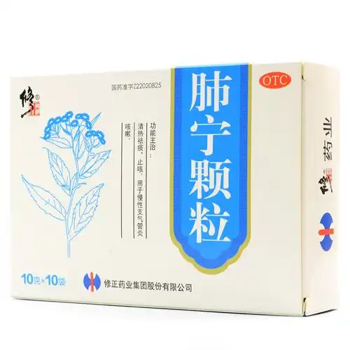 修正肺宁颗粒10g10袋盒