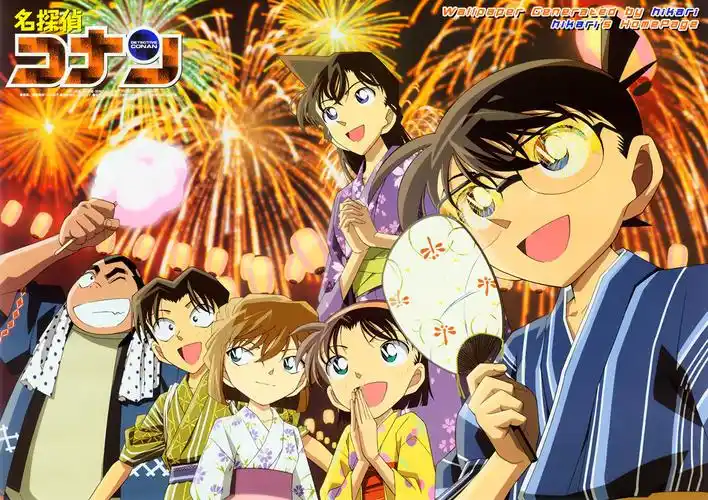 柯南壁纸,要人物很全的的,分辨率1280x800最好,谢谢