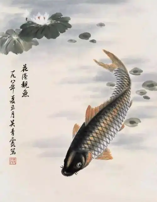 她画鱼一绝的全能女画家