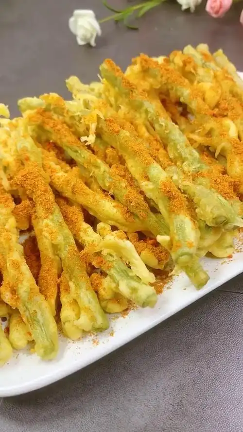 干炸豆角怎么做?