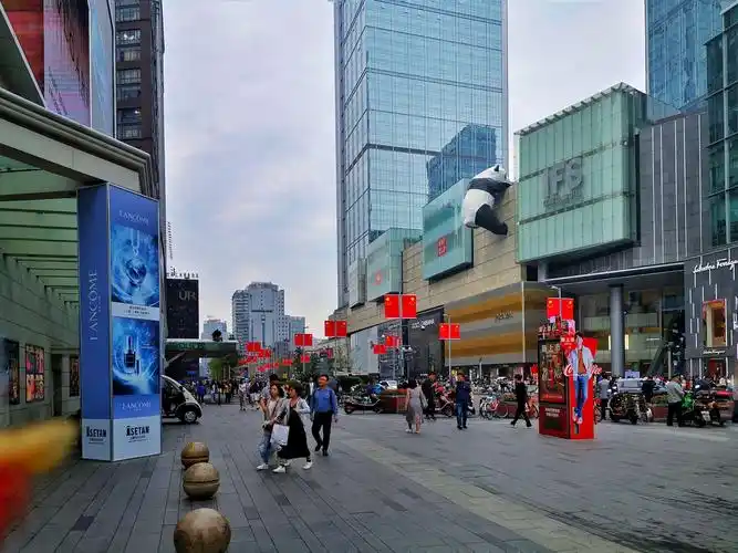 成都市街景,(略览) - 美篇