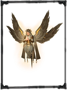 项链特效:四翼天使(永久)