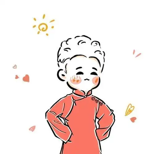 十年堂良|温柔可爱孟鹤堂人间甜饼周九良简笔画插画德云社素材