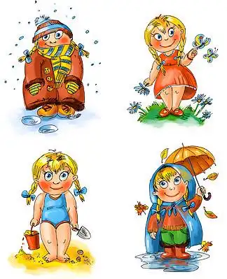 女生过圣诞节可爱插画5172北极熊可爱的小女孩024可爱的小女孩睡觉