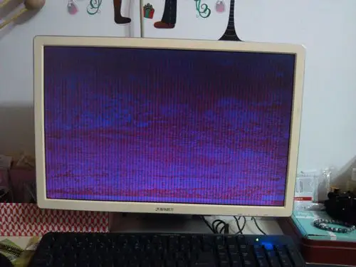 电脑显示器故障