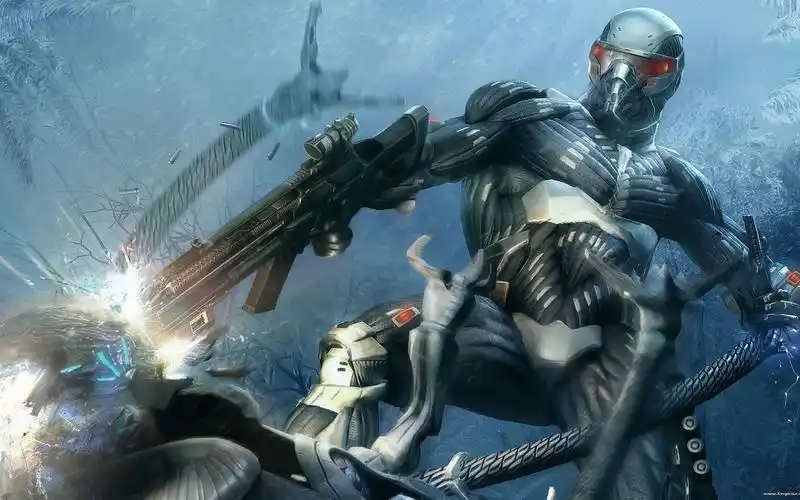 孤岛危机1 最高难度 最高画质 诺曼的孤岛惊魂 第一关试玩_哔哩哔哩