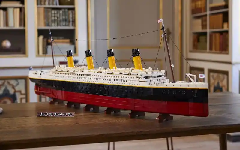 乐高泰坦尼克号壮丽登场_哔哩哔哩_bilibili