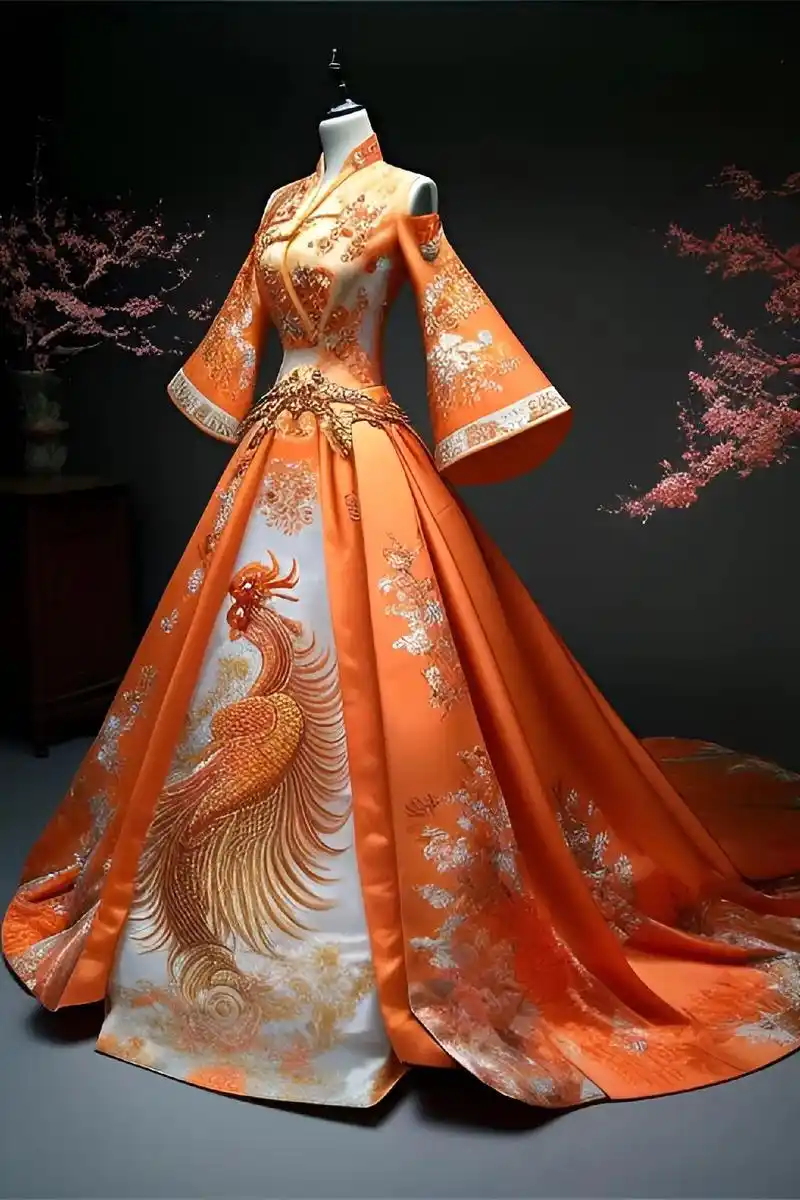 国风汉服婚礼婚服经典设计.#图文伙伴计划 #汉服#原创汉服推 - 抖音