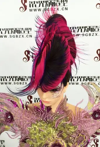 沈光炳2018年最新omc世界美发组织中国技能大赛美发国际omc世界发型