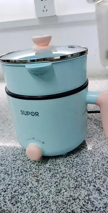 苏泊尔电火锅迷你电煮锅宿舍学生锅多功能小电锅小功率电热火锅煮面