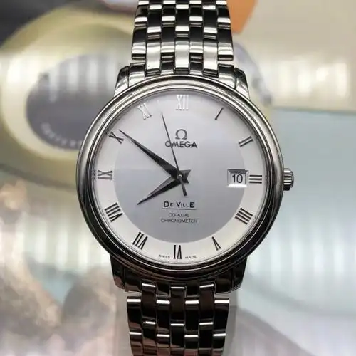 欧米茄碟飞系列45743100自动机械男士腕