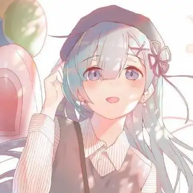 小清新唯美动漫头像图片女生