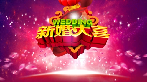 浪漫婚礼-新婚大喜 结婚专用模板12p.pptx