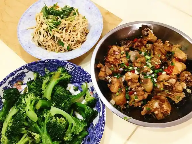 自己做饭很开心