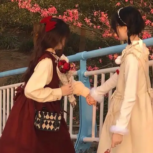 闺蜜头像一波两人一人一张真人优质