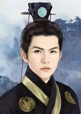 (插播一句:许多古装剧里男子半披半束的形式其实是错误的,只是为了