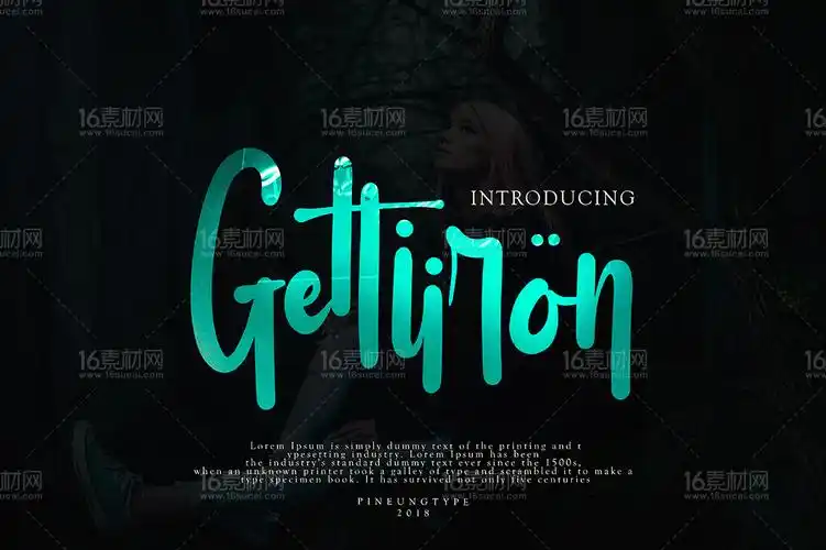 今天为大家分享的是,非常酷的英文字体,是您制作海报,广告图片的最佳