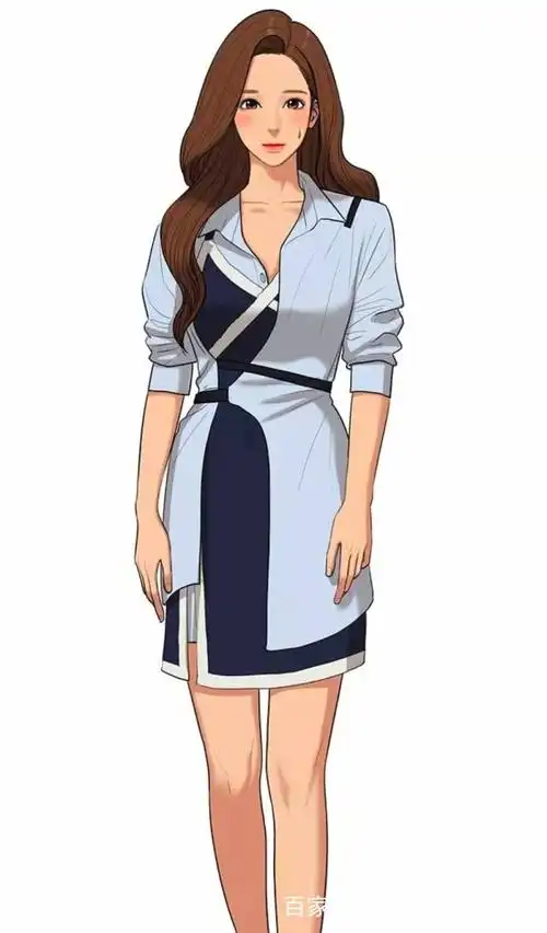 漫画《女神降临》:时装秀主场任晶晶