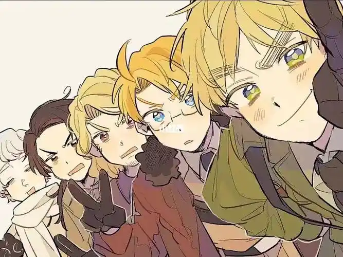 联五～#黑塔利亚  #图片源自网络  #侵权删