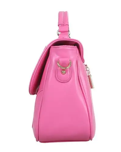 贝蒂粉桃色手提/斜挎袋