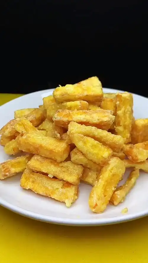 美食分享 奶香地瓜条