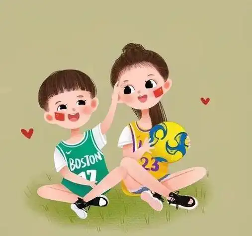 两个小孩可爱微信头像图片 微信头像图片大全 -【爱个性】