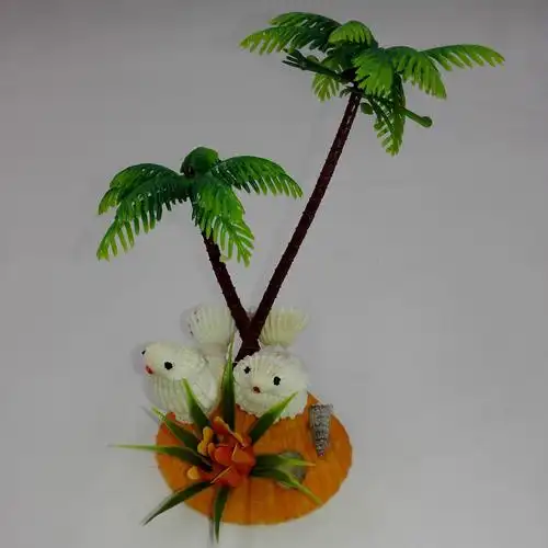 宴席菜品盘饰 冷菜点缀 盘饰 摆盘装饰花草 工艺礼品寿司世评花草