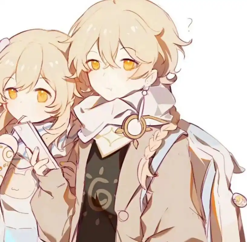 原神头像/荧空 画师:飞雨