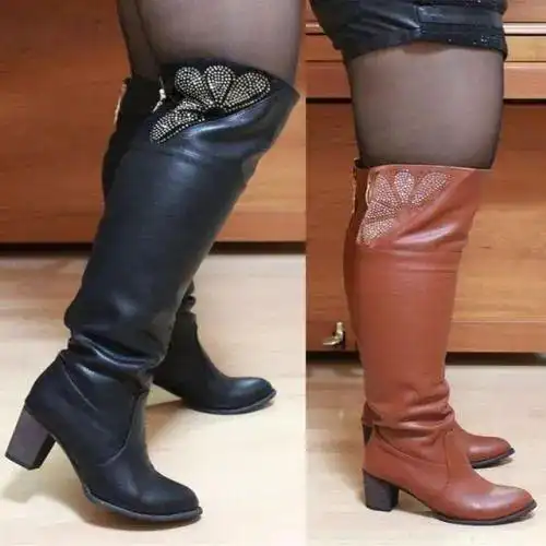 到了冬天,腿粗还影响穿好看的靴子,很多精致漂亮的靴子腿围都是有限的