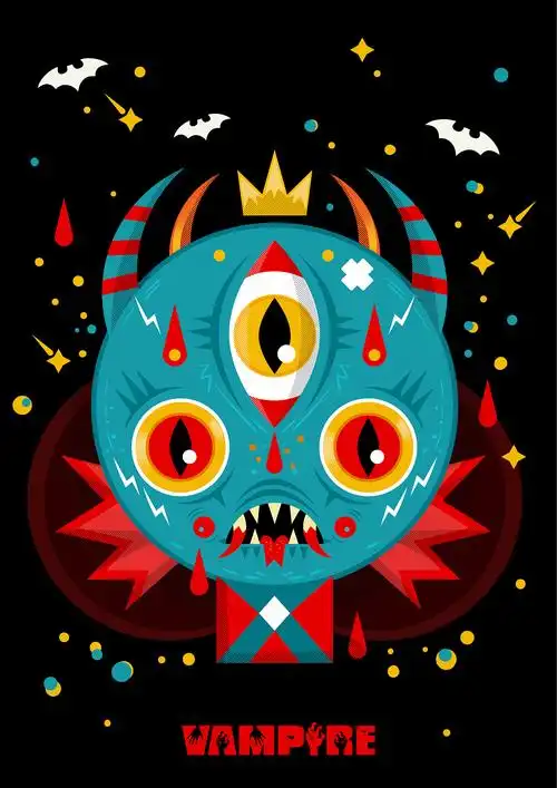 美国经典鬼怪|平面|图案|nininikky - 原创作品 - 站酷 (zcool)