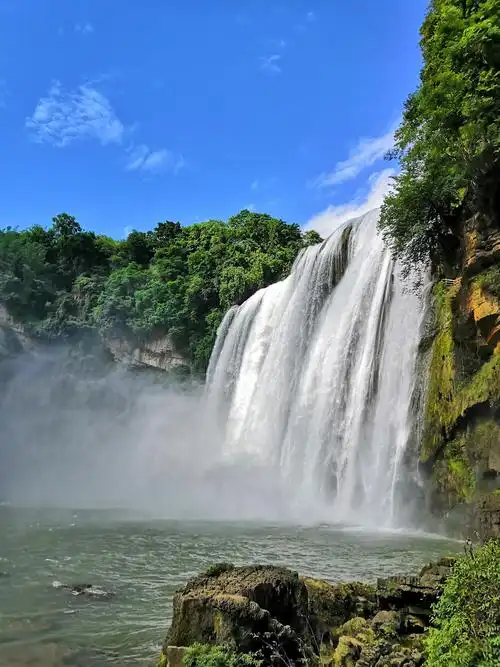 其它 多彩贵州(四) 写美篇龙宫四最 中国最大的岩溶洞穴瀑布(龙门飞瀑