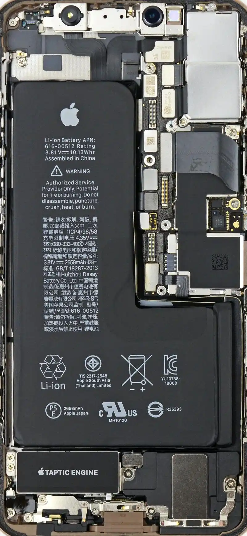 苹果内部结构图壁纸大全iphone6s11内部结构壁纸高清下载