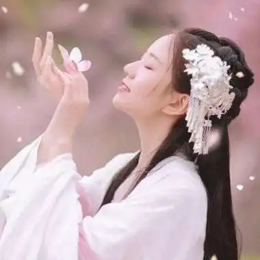 古风唯美意境真人头像女生头像