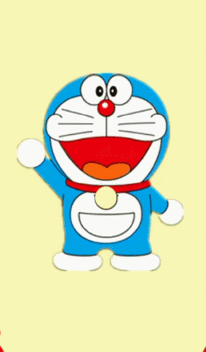 哆啦a梦戴铃铛gif动图