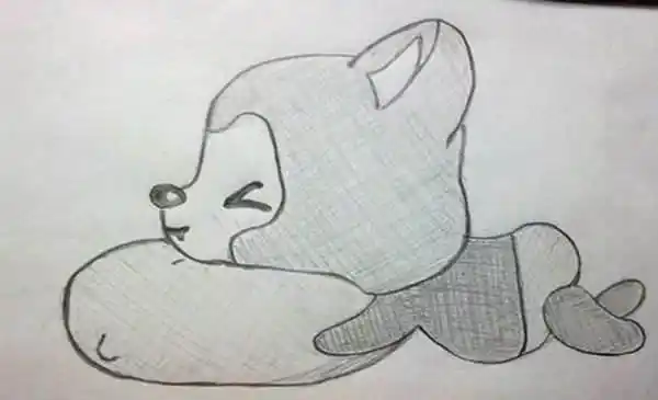 素描画 素描画简单 初学者