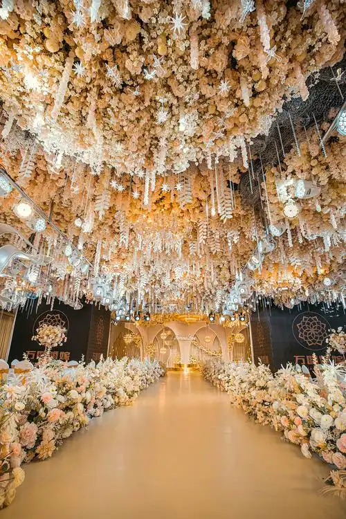 香槟金高端定制婚礼堂